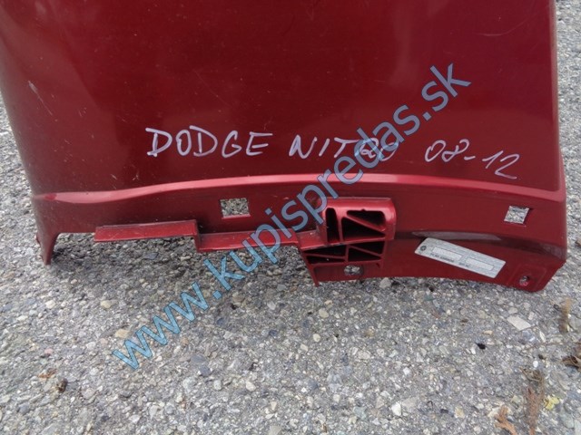 zadný nárazník na dodge nitro , 1899-49795A